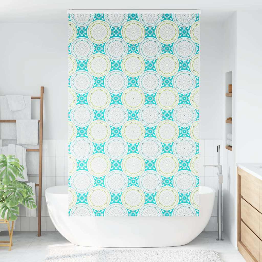 vidaXL Doucherolgordijn met cassette 120x240 cm stofbreedte 116 cm afbeelding