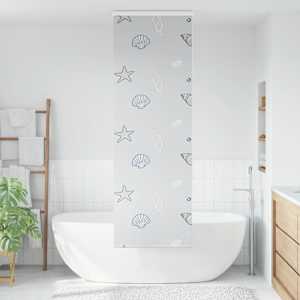 Sprchová roleta s kazetou 60x240 cm Šířka látky 56 cm - obrázek 2