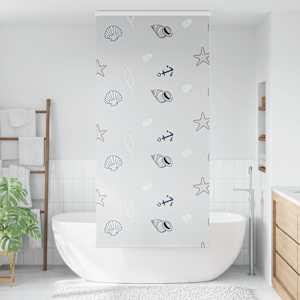 Sprchová roleta s kazetou 90x240 cm Šířka látky 86 cm - obrázek 2