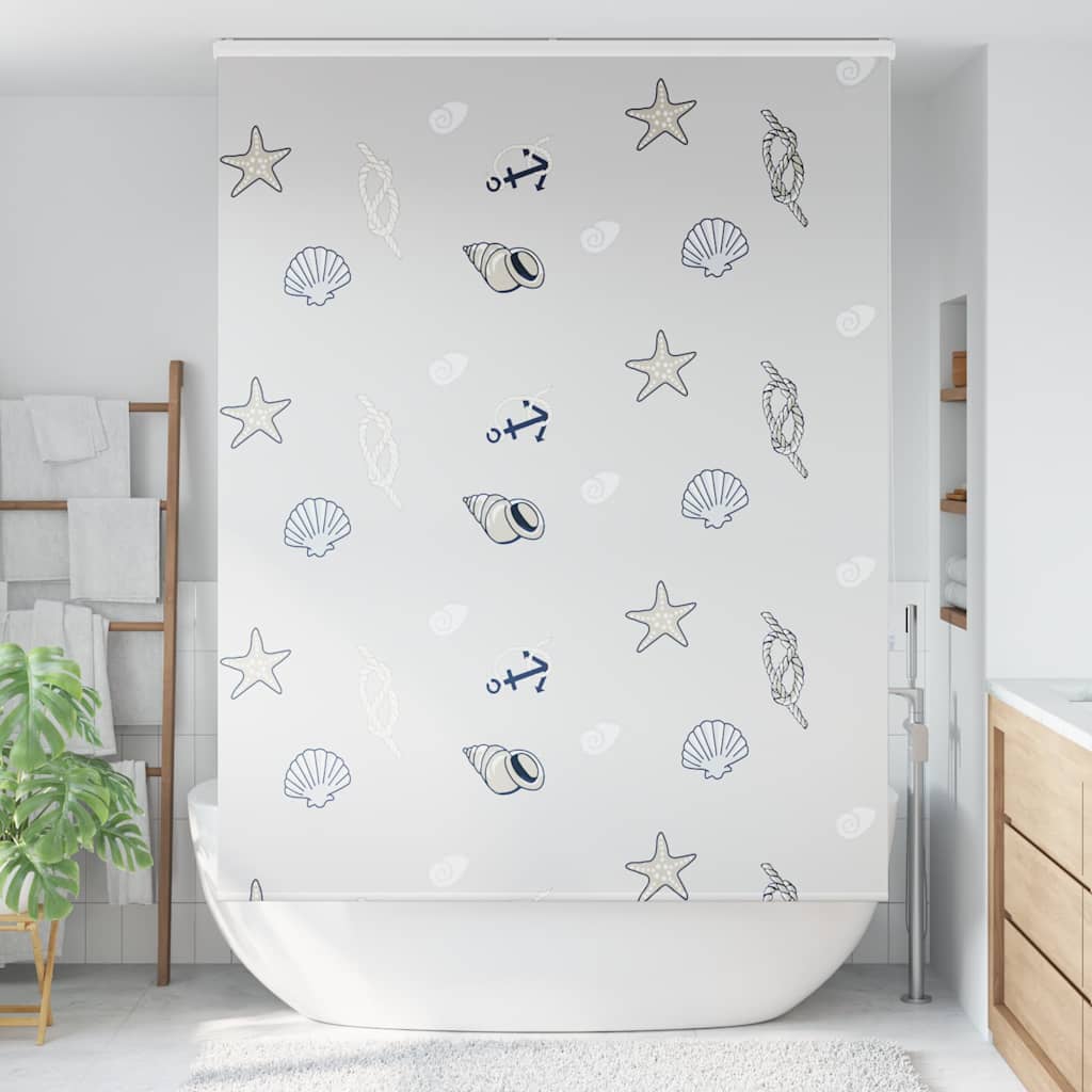 vidaXL Doucherolgordijn met cassette 160x240 cm stofbreedte 156 cm afbeelding