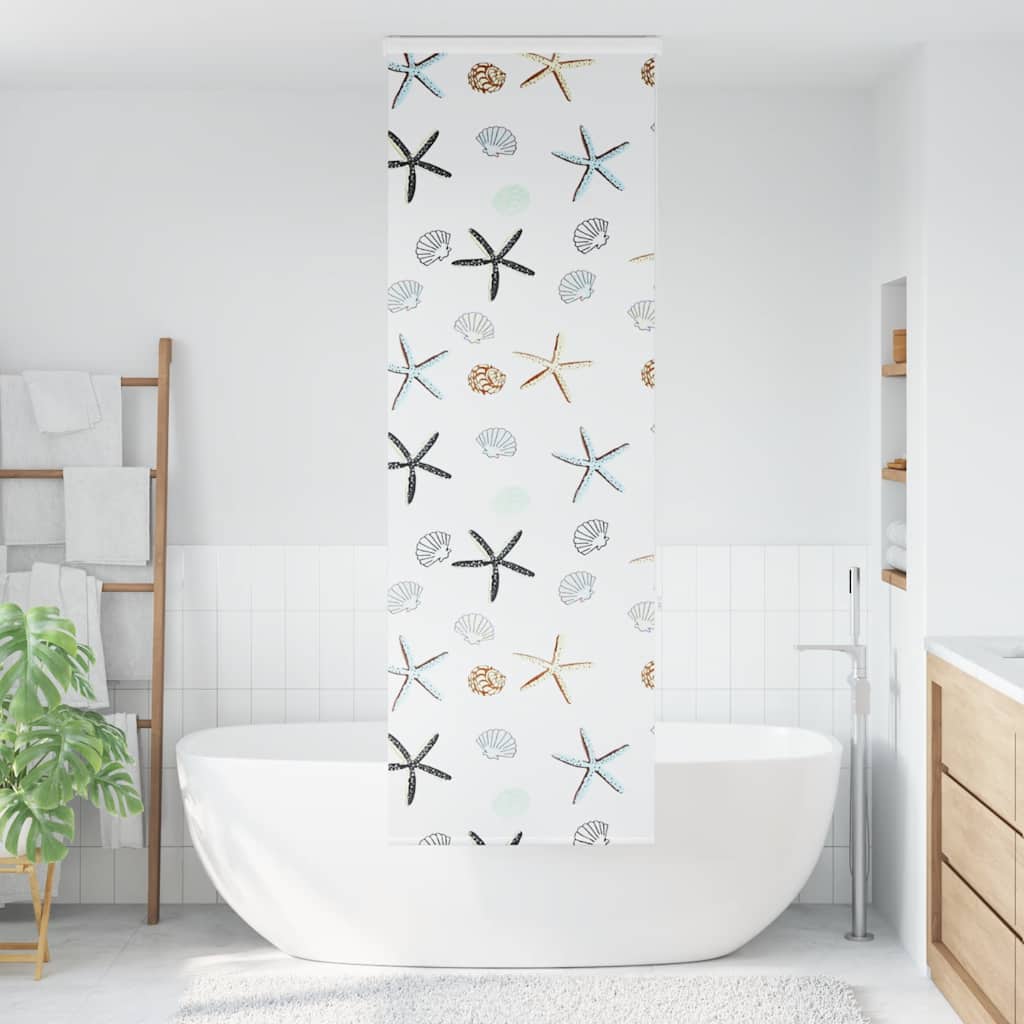 vidaXL Doucherolgordijn met cassette 60x240 cm stofbreedte 56 cm afbeelding