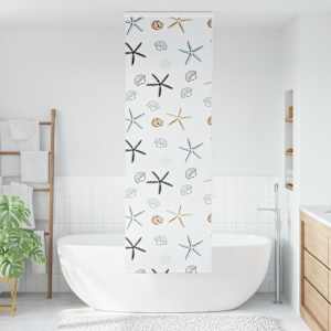 Sprchová roleta s kazetou 60x240 cm Šířka látky 56 cm - obrázek 2