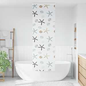 Sprchová roleta s kazetou 70x240 cm Šířka látky 66 cm - obrázek 2