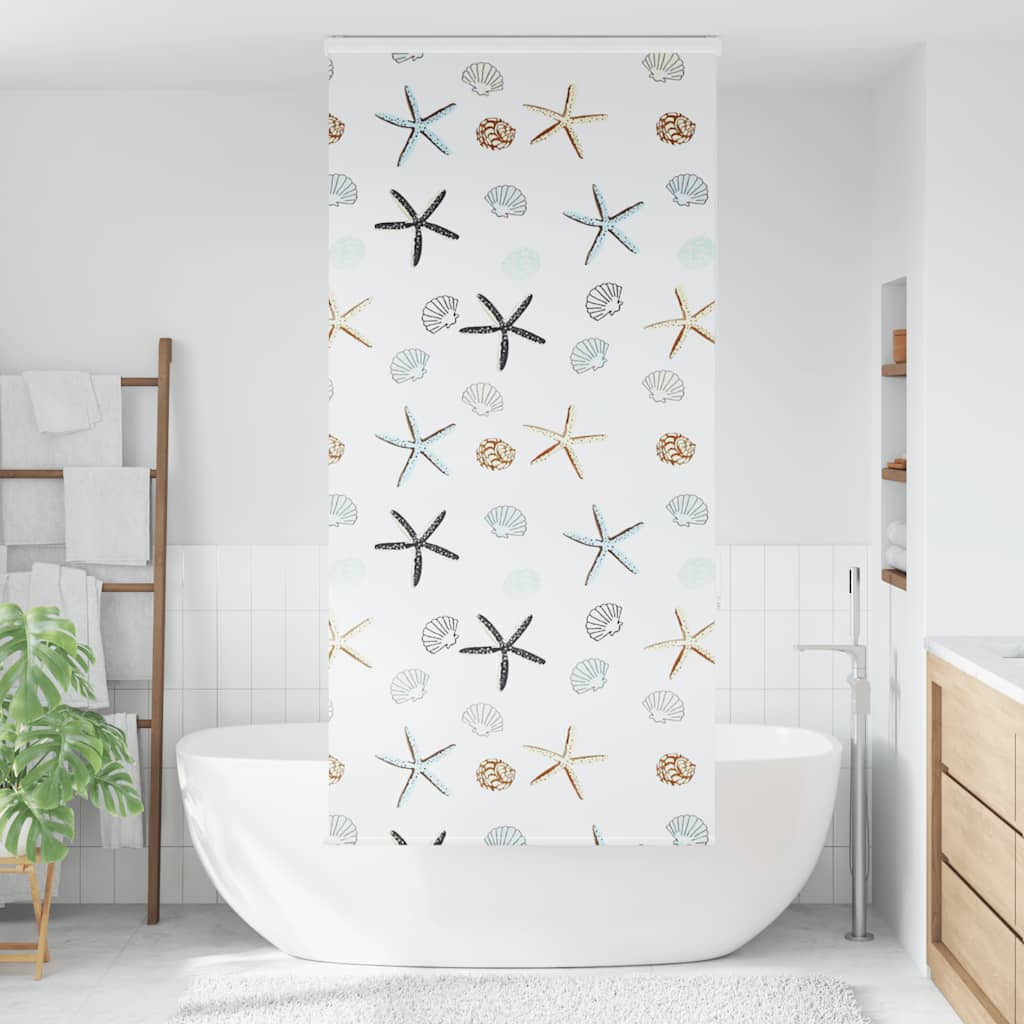 vidaXL Doucherolgordijn met cassette 90x240 cm stofbreedte 86 cm afbeelding