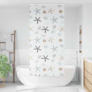 Sprchová roleta s kazetou 90x240 cm Šířka látky 86 cm - obrázek 2