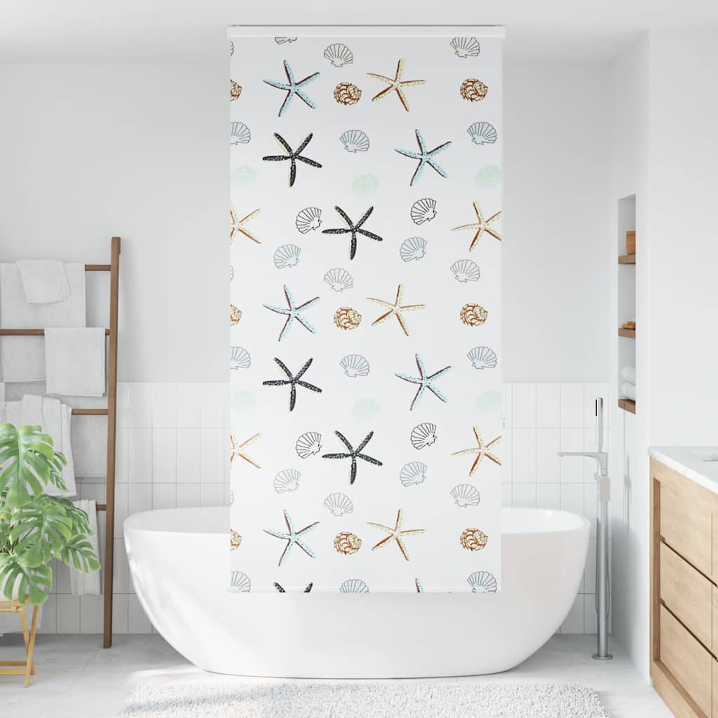 vidaXL Doucherolgordijn met cassette 100x240 cm stofbreedte 96 cm afbeelding