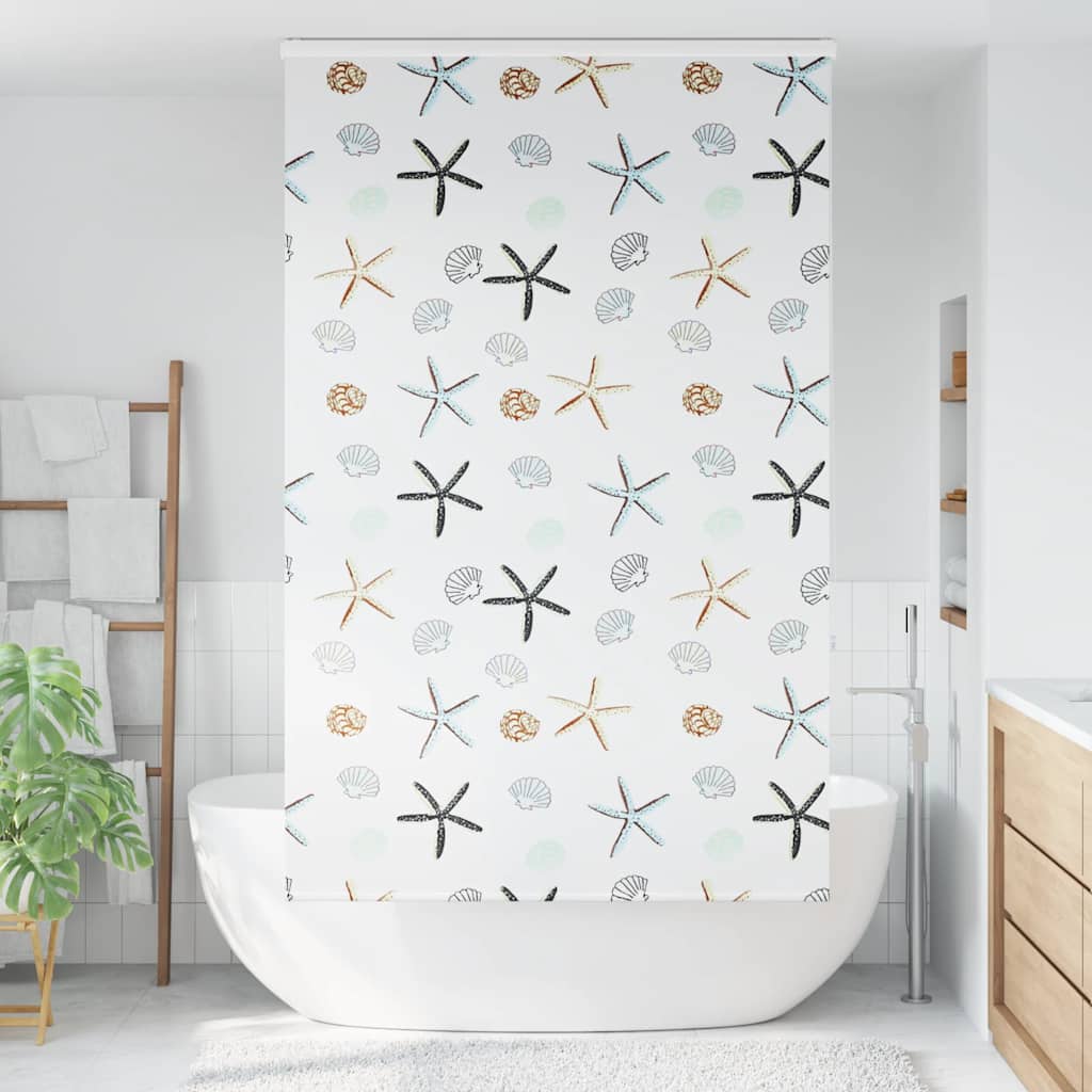 vidaXL Doucherolgordijn met cassette 120x240 cm stofbreedte 116 cm afbeelding