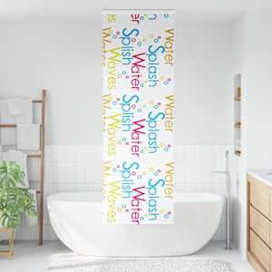 Sprchová roleta s kazetou 60x240 cm Šířka látky 56 cm - obrázek 2