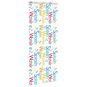 Sprchová roleta s kazetou 90x240 cm Šířka látky 86 cm - obrázek 3