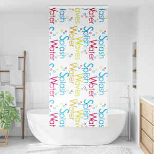 Sprchová roleta s kazetou 100x240 cm Šířka látky 96 cm - obrázek 2
