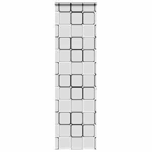 Rolo zavesa za prho s kaseto 70x240 cm širina tkanine 66 cm