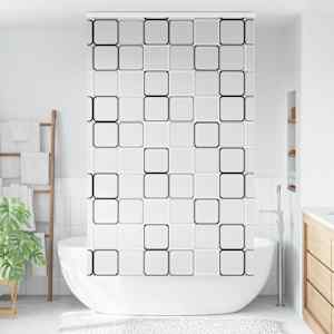 Sprchová roleta s kazetou 130x240 cm Šířka látky 126 cm - obrázek 2