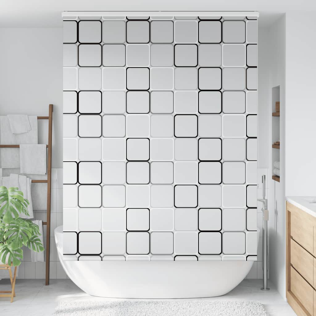 vidaXL Jaluză cu role de duș cu casetă 160x240cm lățime material 156cm