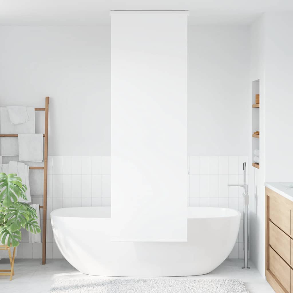 vidaXL Doucherolgordijn met cassette 80x240 cm stofbreedte 76 cm afbeelding