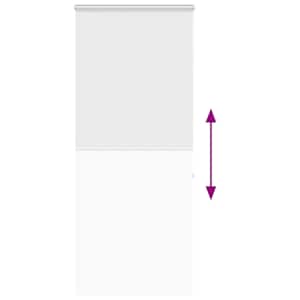 Sprchová roleta s kazetou 100x240 cm Šířka látky 96 cm - obrázek 5