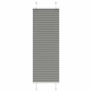 Plisovaná roleta antracitová 40x100 cm Šířka látky 39,4 cm - obrázek 2