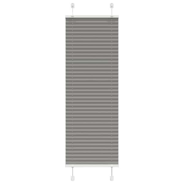 vidaXL plisseeritud ruloo antratsiit 45x100 cm kanga laius 44,4 cm