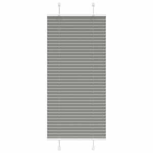 Plisovaná roleta antracitová 55x100 cm Šířka látky 54,4 cm - obrázek 2