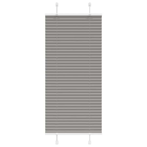 vidaXL plisseeritud ruloo antratsiit 60x100 cm kanga laius 59,4 cm