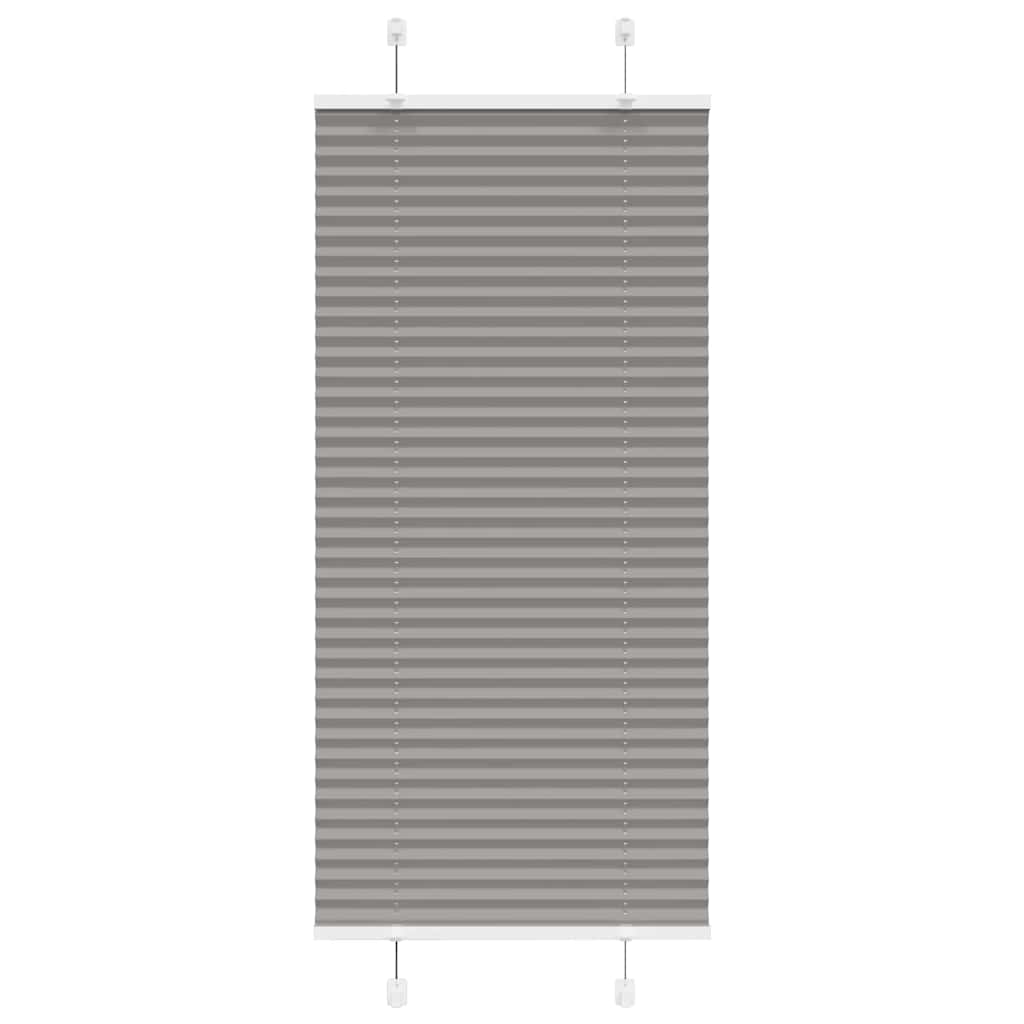 vidaXL Plisovaná roleta antracitová 65x100 cm Šířka látky 64,4 cm