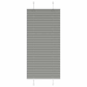 Plisovaná roleta antracitová 65x100 cm Šířka látky 64,4 cm - obrázek 2