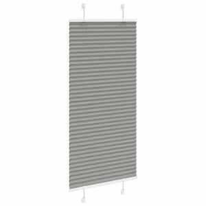 Plisovaná roleta antracitová 65x100 cm Šířka látky 64,4 cm - obrázek 3