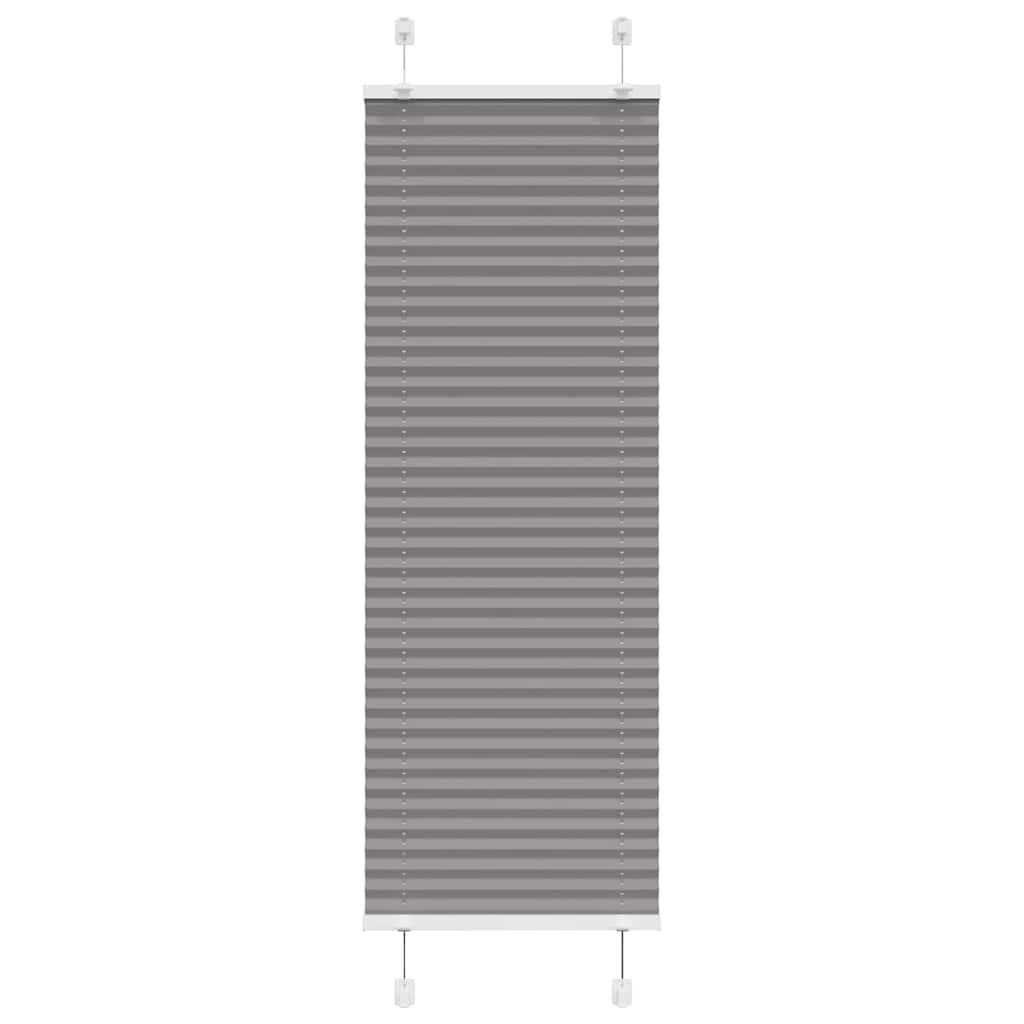 vidaXL Plisovaná roleta antracitová 40x150 cm Šířka látky 39,4 cm