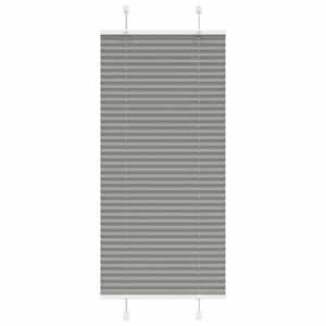 Plisovaná roleta antracitová 60x150 cm Šířka látky 59,4 cm - obrázek 1