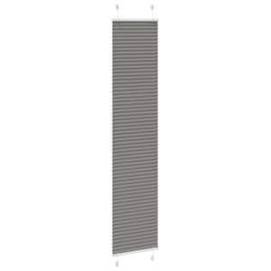 Plisovaná roleta antracitová 40x200 cm Šířka látky 39,4 cm - obrázek 3