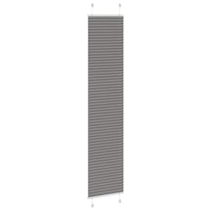 Plisovaná roleta antracitová 40x200 cm Šířka látky 39,4 cm - obrázek 4