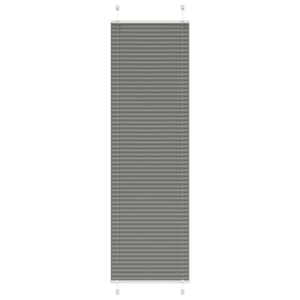 Plisovaná roleta antracitová 60x200 cm Šířka látky 59,4 cm - obrázek 1