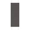 vidaXL plisseeritud ruloo must 40x100 cm kanga laius 39,4 cm pol&uuml;ester