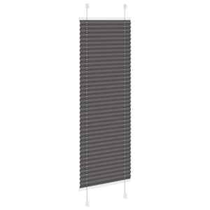 Plisovaná roleta černá 40x100 cm Šířka látky 39,4 cm Polyester - obrázek 4
