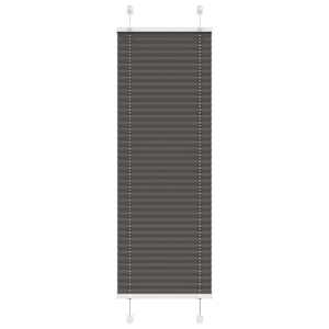 Plisovaná roleta černá 45x100 cm Šířka látky 44,4 cm Polyester - obrázek 1