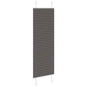 Plisovaná roleta černá 45x100 cm Šířka látky 44,4 cm Polyester - obrázek 4