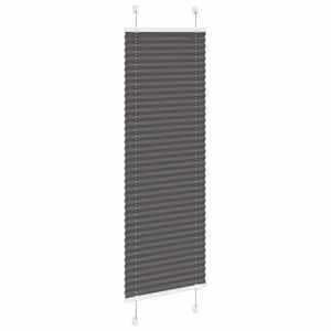 Plisovaná roleta černá 50x100 cm Šířka látky 49,4 cm Polyester - obrázek 3