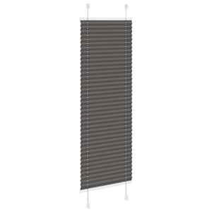 Plisovaná roleta černá 50x100 cm Šířka látky 49,4 cm Polyester - obrázek 4