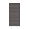 vidaXL plisseeritud ruloo must 60x100 cm kanga laius 59,4 cm pol&uuml;ester