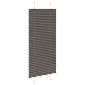 Plisovaná roleta černá 60x100 cm Šířka látky 59,4 cm Polyester - obrázek 3