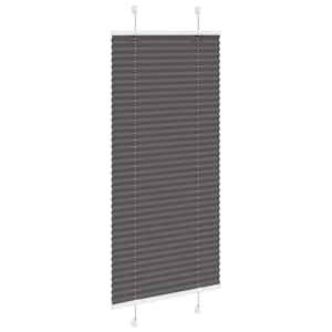 Plisovaná roleta černá 65x100 cm Šířka látky 64,4 cm Polyester - obrázek 3