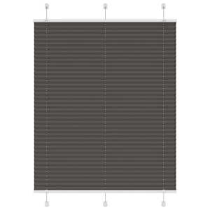 Plisovaná roleta černá 110x100 cm Šířka látky 109,4cm Polyester - obrázek 1
