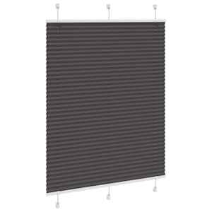 Plisovaná roleta černá 110x100 cm Šířka látky 109,4cm Polyester - obrázek 3