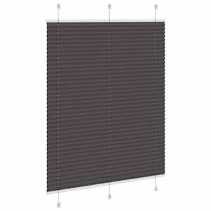 Plisovaná roleta černá 110x100 cm Šířka látky 109,4cm Polyester - obrázek 4