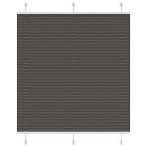 Plisovaná roleta černá 120x100 cm Šířka látky 119,4cm Polyester - obrázek 1