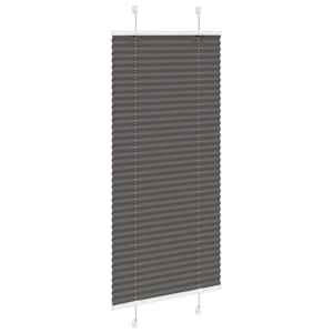 Plisovaná roleta černá 65x150 cm Šířka látky 64,4 cm Polyester - obrázek 3