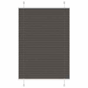 Plisovaná roleta černá 85x150 cm Šířka látky 84,4 cm Polyester - obrázek 1