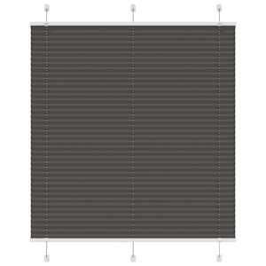 Plisovaná roleta černá 120x150 cm Šířka látky 119,4cm Polyester - obrázek 1