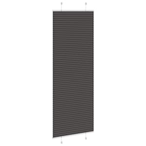Plisovaná roleta černá 50x200 cm Šířka látky 49,4 cm Polyester - obrázek 4