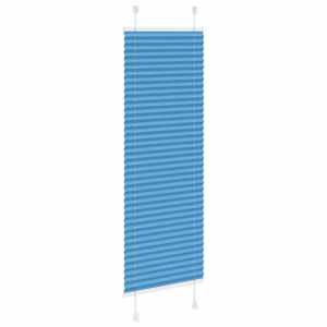 Plisovaná roleta modrá 40x100 cm Šířka látky 39,4 cm Polyester - obrázek 4