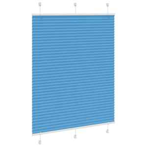 Plisovaná roleta modrá 105x100 cm Šířka látky 104,4cm Polyester - obrázek 3